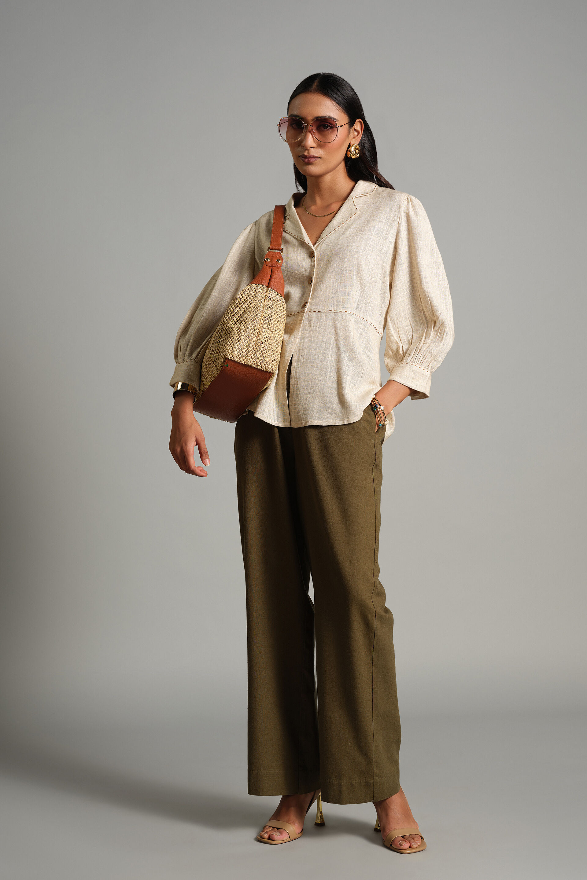 Twirl Top, Natural, image 3